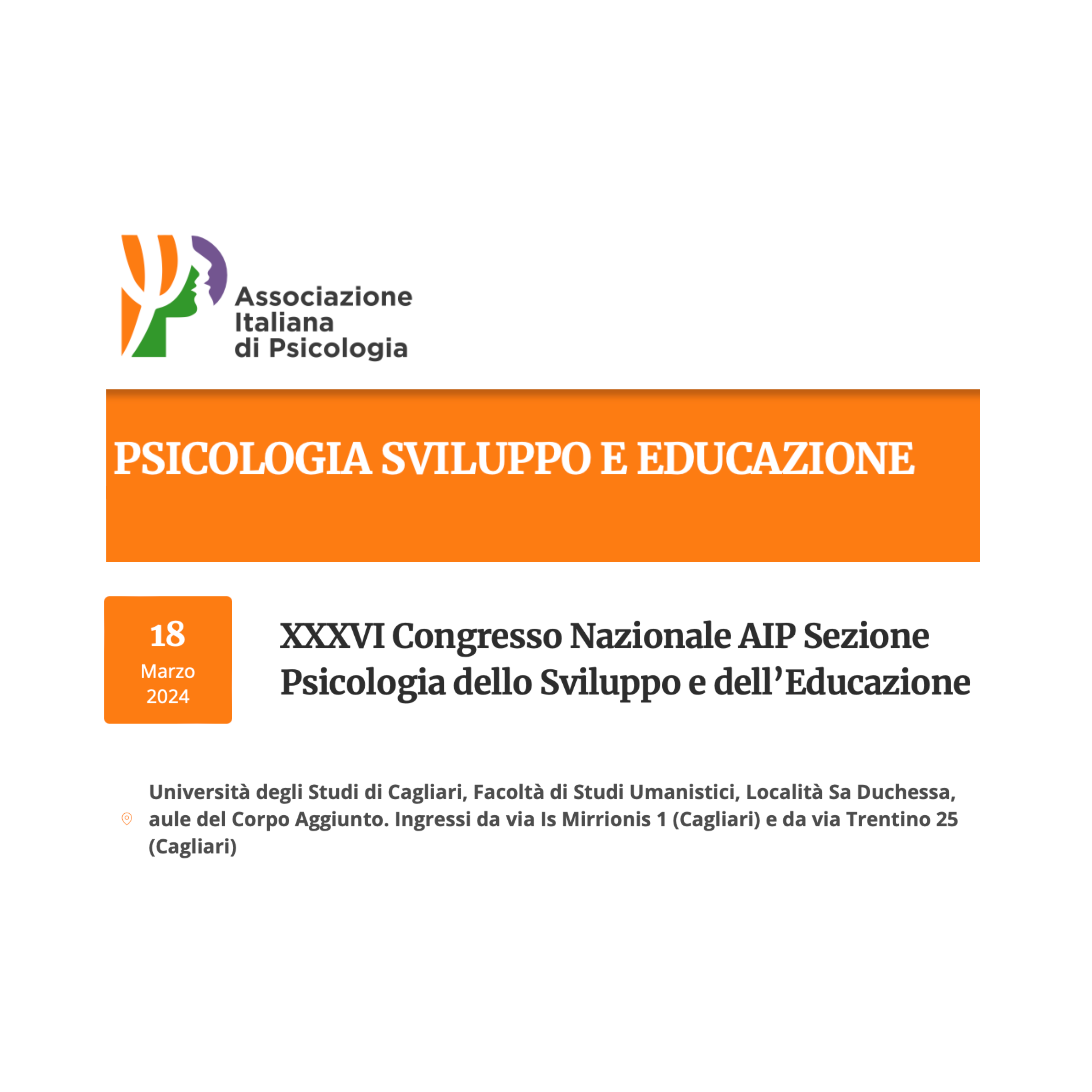 Co-Author “Gene x environment interaction in early treatment of reading-related skills in pre-readers” (Lampis V, Bertoni S, Mauri C, Di Segni M, Ielpo D, Babicola L, Mascheretti S) within the Symposium “Early biological-neurocognitive markers of and preventive interventions in reading development” (Chair: Prof. Sara Mascheretti)