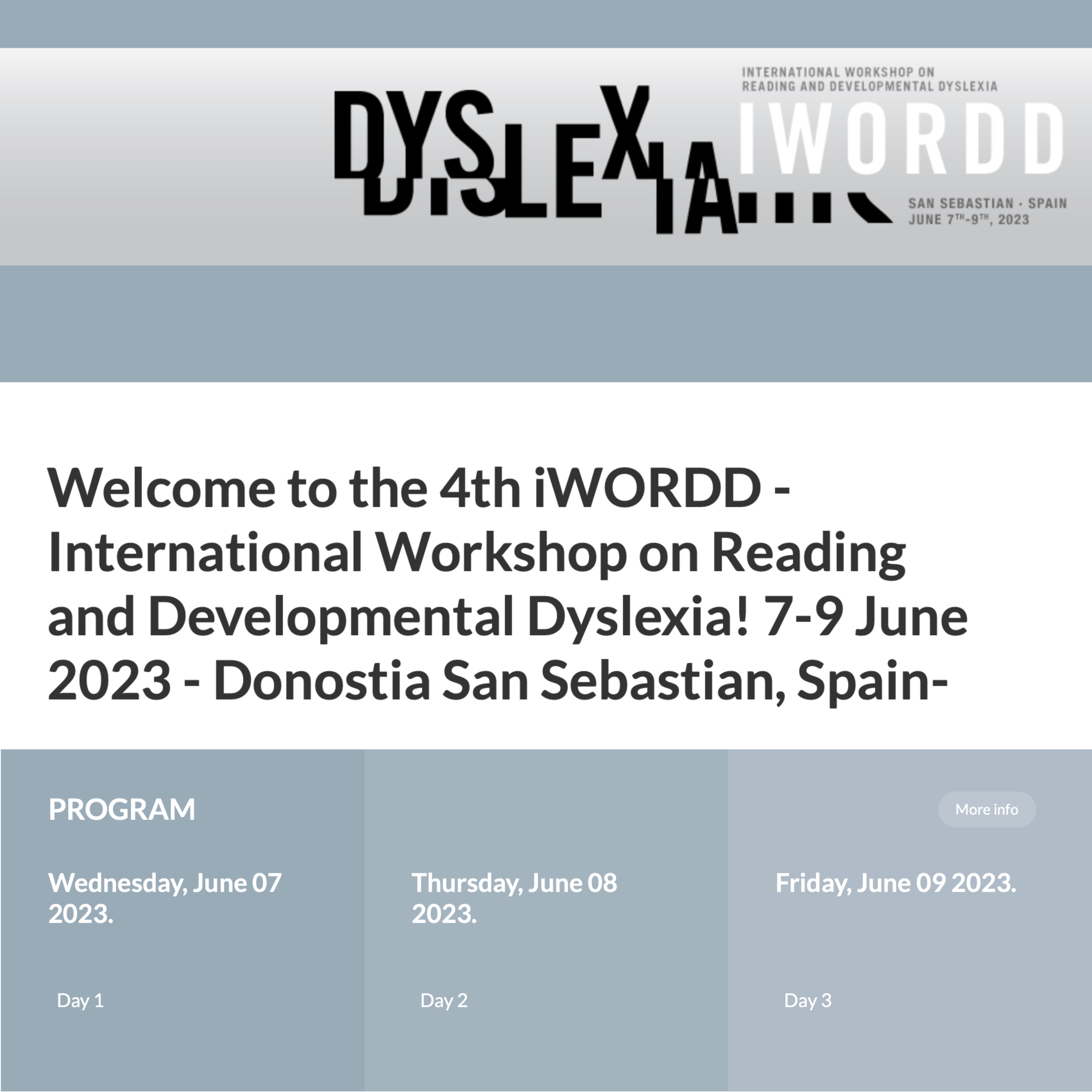 Invited Speaker “Gene x Environment interplay in developmental dyslexia treatment” within the Invited Symposium 1 “Visual attention and reading: cause or consequence?” (Chair: Prof. Simone Gori)